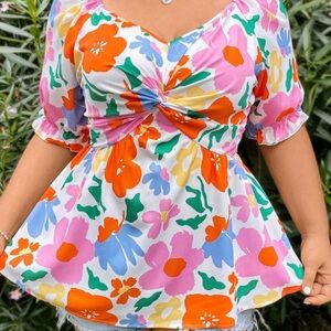 Plus Size 1XL Women's Top New